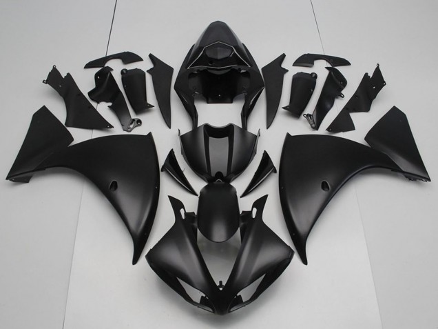 Carenados Moto Yamaha YZF R1 2012-2014 - Negro Mate Fábrica