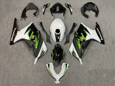 Carenados Moto Kawasaki EX300 2013-2024 - Blanco Verde Negro Fábrica