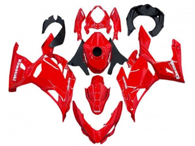 Carenados Moto Kawasaki Ninja 400 2018-2024 - Rojo Fábrica