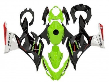 Carenados Moto Kawasaki Ninja 400 2018-2024 - Verde Negro Blanco Rojo Fábrica
