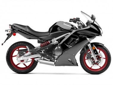 Carenados Moto Kawasaki Ninja 650 EX650 2006-2008 - Negro Brillante Negro Mate Fábrica