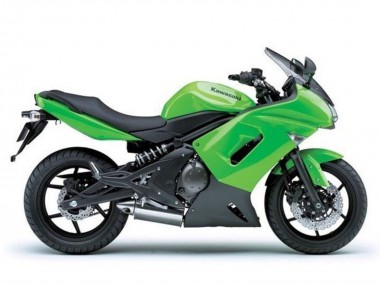 Carenados Moto Kawasaki Ninja 650 EX650 2006-2008 - Verde Negro Mate Fábrica