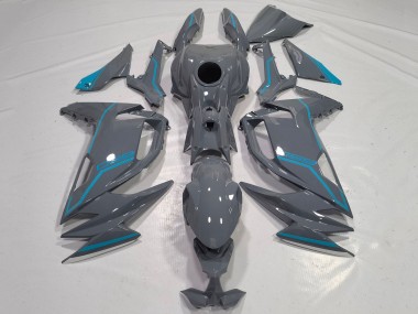 Carenados Moto Kawasaki Ninja 650 EX650 2020-2024 - Gris Azul Fábrica