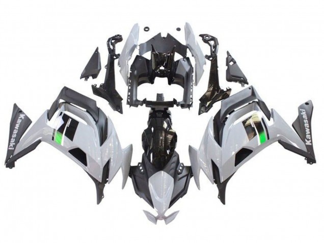 Carenados Moto Kawasaki Ninja 650 EX650 2020-2025 - Gris Verde Negro Fábrica