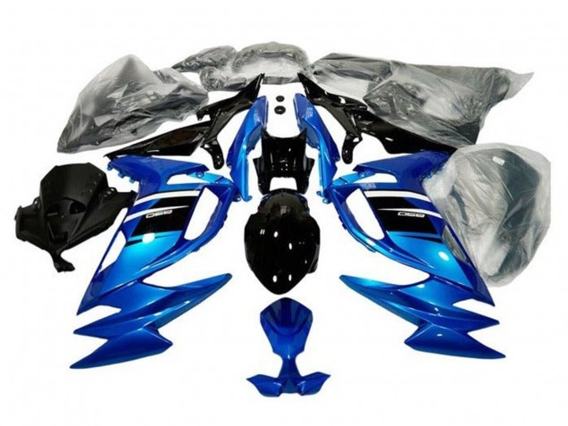 Carenados Moto Kawasaki Ninja 650 EX650 2020-2024 - Azul Blanco Negro Fábrica