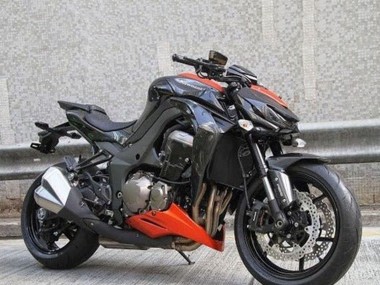 Carenados Moto Kawasaki Z1000 2014-2019 - Negro Naranja Fábrica