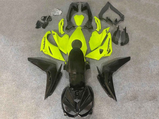Carenados Moto Kawasaki Z1000 2014-2019 - Negro Amarillo Fábrica
