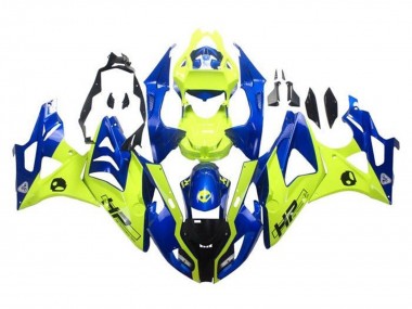Carenados Moto BMW S1000RR 2009-2014 - Azul Amarillo HP Fábrica