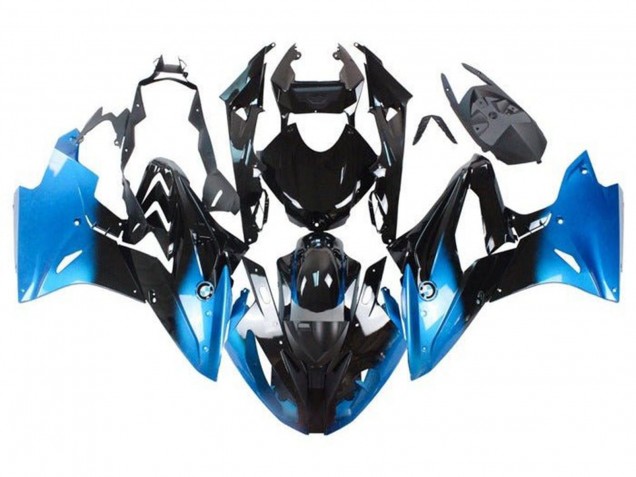 Carenados Moto BMW S1000RR 2015-2016 - Azul Negro Brillante Fábrica