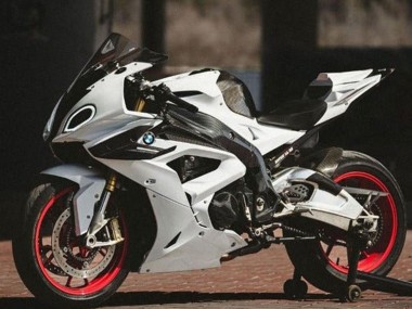 Carenados Moto BMW S1000RR 2017-2018 - Blanco Falso FibraCarbono Fábrica