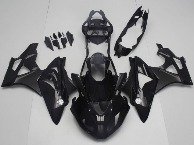 Carenados Moto BMW S1000RR 2017-2018 - Negro Brillante Negro Mate Fábrica