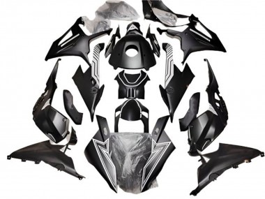 Carenados Moto BMW S1000RR 2019-2022 - Negro Mate Blanco Línea Fábrica