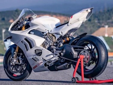 Carenados Moto Ducati Panigale V4 V4S 2022-2024 - Blanco Fábrica