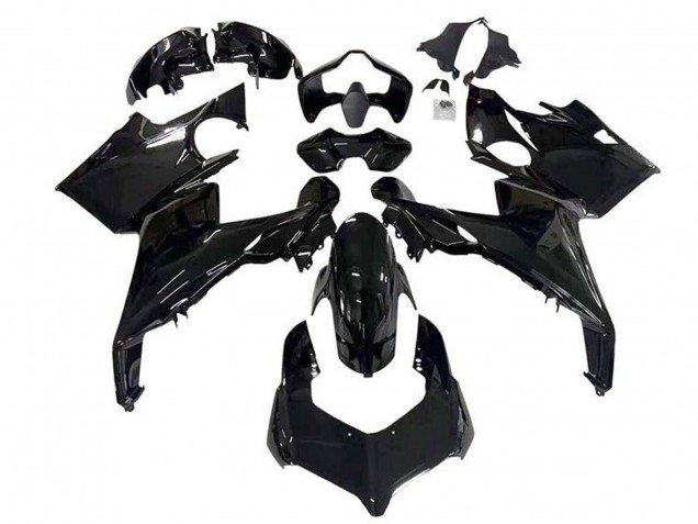 Carenados Moto Ducati Panigale V4 V4S 2018-2019 - Negro Brillante Fábrica