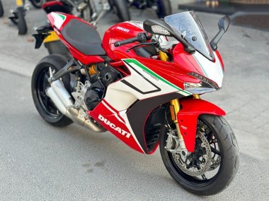 Carenados Moto Ducati Supersport 939/939S 2017-2022 - Rojo Blanco Verde Raya Fábrica