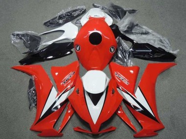Carenados Moto Honda CBR1000RR 2012-2016 - Blanco Rojo Negro Brillante Raya Fábrica