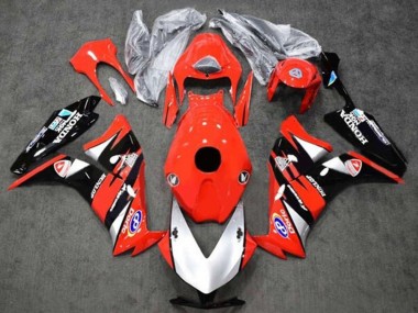 Carenados Moto Honda CBR1000RR 2012-2016 - Rojo Plata Negro Brillante Fábrica
