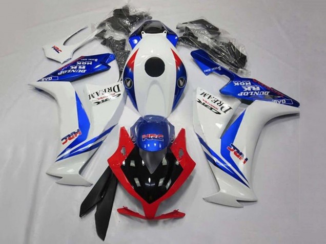 Carenados Moto Honda CBR1000RR 2012-2016 - Blanco Azul Rojo Negro Brillante HRC Fábrica