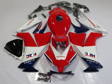 Carenados Moto Honda CBR1000RR 2012-2016 - Blanco Rojo Azul Oscuro HRC Fábrica