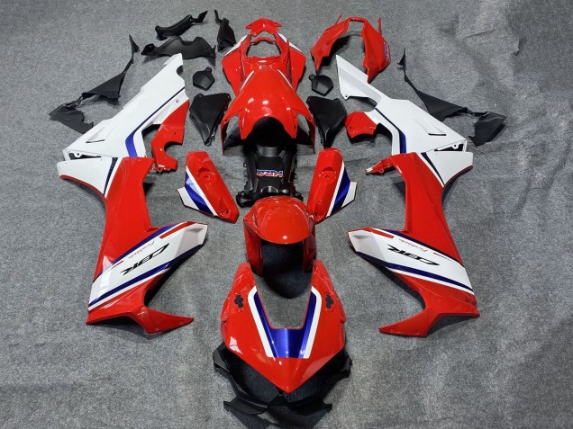 Carenados Moto Honda CBR1000RR 2017-2023 - Blanco Rojo Azul Fábrica