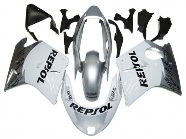 Carenados Moto Honda CBR1100XX Blackbird 1996-2007 - Plata Blanco Gris Negro Repsol Fábrica
