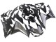 Carenados Moto Honda CBR500R 2019-2021 - Plata Negro Mate Fábrica
