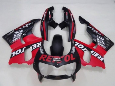 Carenados Moto Honda CBR900RR 893 1994-1995 - Rojo Negro Mate Blanco Repsol Fábrica