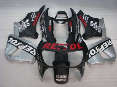 Carenados Moto Honda CBR900RR 893 1994-1995 - Plata Negro Mate Blanco Rojo Repsol Fábrica