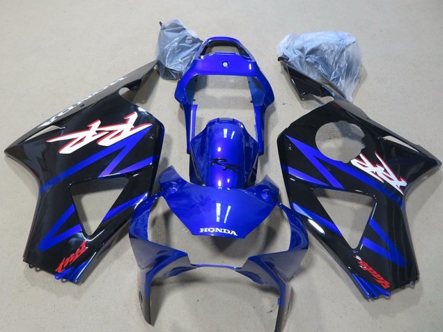 Carenado Moto Honda CBR900RR 954 2002-2003 - Azul Negro Brillante Fábrica