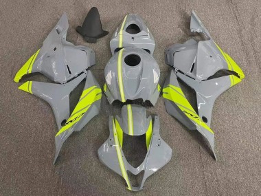 Carenados Moto Honda CBR600RR 2007-2008 - Nardo Gris Neon Amarillo Fábrica