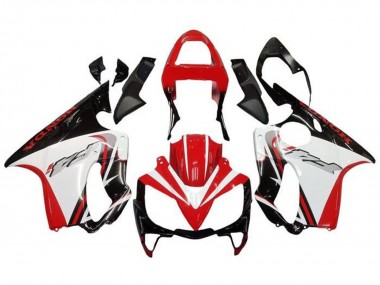 Carenados Moto Honda CBR600 F4i 2001-2003 - Blanco Rojo Negro Brillante Fábrica