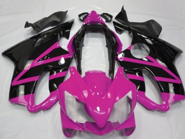 Carenado Moto Honda CBR600 F4i 2004-2007 - Rosa Negro Brillante Fábrica
