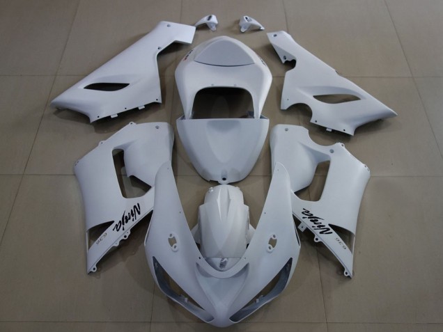 Carenados Moto Kawasaki ZX6R 2005-2006 - Blanco Mate Fábrica