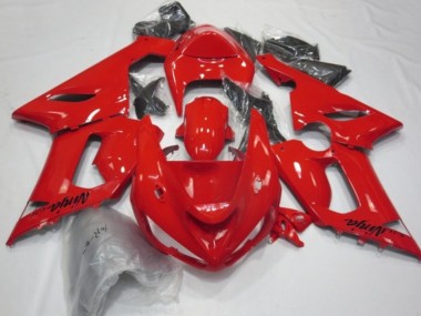 Carenados Moto Kawasaki ZX6R 2005-2006 - Rojo Fábrica