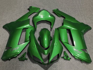 Carenados Moto Kawasaki ZX6R 2007-2008 - Verde Chrome Fábrica