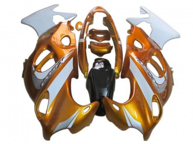 Carenados Moto Suzuki GSX600F/GSX750F 2004-2006 - Naranja Blanco Fábrica