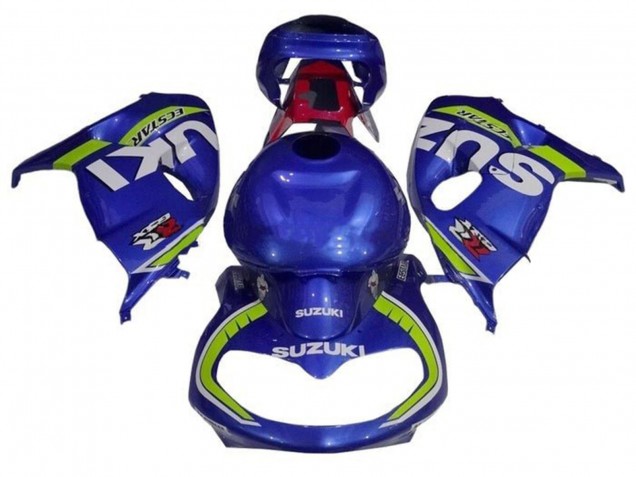 Carenados Moto Suzuki TL1000R 1998-2003 - Azul Blanco Neon Amarillo Fábrica