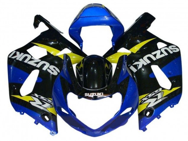 Carenados Moto Suzuki GSXR1000 2000-2002 - Azul Amarillo Negro Fábrica