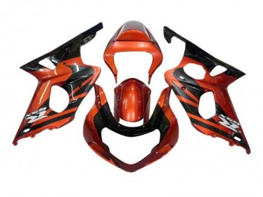 Carenados Moto Suzuki GSXR1000 2000-2002 - Naranja Negro Fábrica