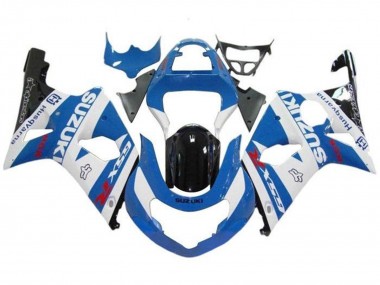 Carenados Moto Suzuki GSXR1000 2000-2002 - Blanco Azul Claro Negro Brillante Rojo Fábrica