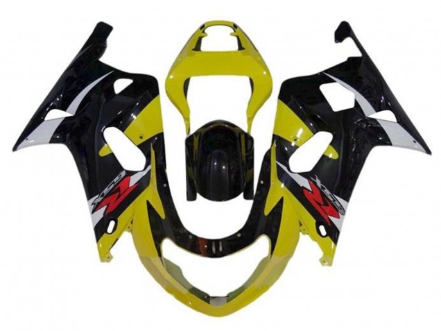 Carenados Moto Suzuki GSXR1000 2000-2002 - Amarillo Plata Negro Brillante Rojo Fábrica