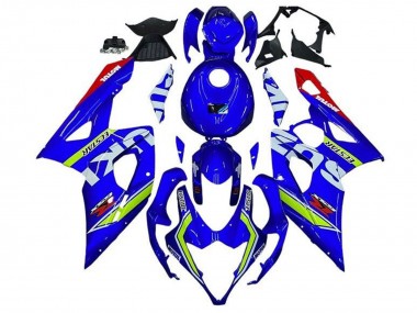 Carenados Moto Suzuki GSXR 1000 2005-2006 - Azul Verde Blanco Rojo Fábrica