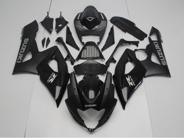Carenado Moto Suzuki GSXR 1000 2005-2006 - Negro Brillante Negro Mate Fábrica