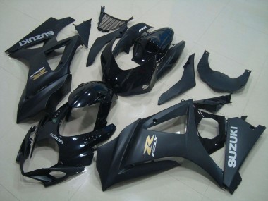 Carenados Moto Suzuki GSXR 1000 2005-2006 - Negro Brillante Negro Mate Plata Oro Fábrica