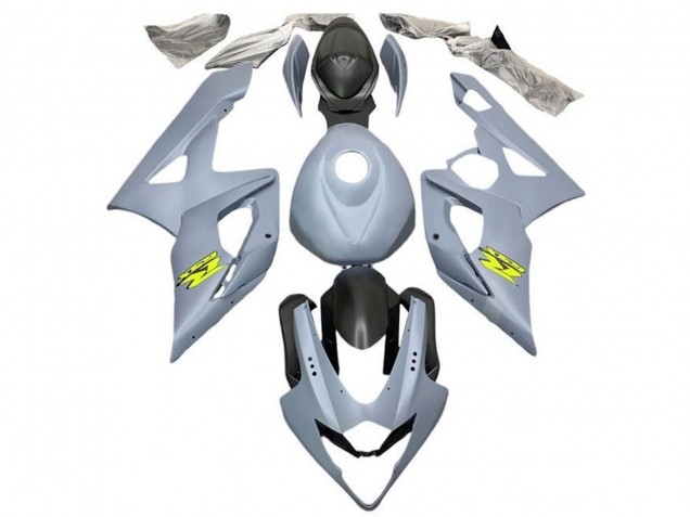 Carenados Moto Suzuki GSXR 1000 2005-2006 - Gris Mate Negro Amarillo Fábrica