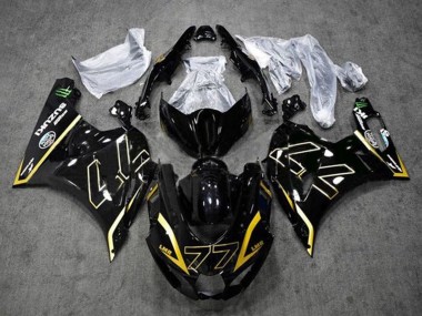 Carenados Moto Suzuki GSXR1000 2017-2024 - Negro Oro 77 Fábrica