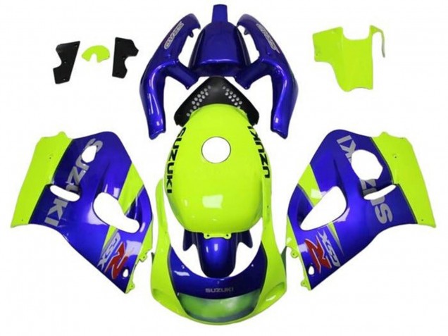 Carenados Moto Suzuki GSXR 600 / GSXR 750 1996-2000 - Azul Amarillo Fábrica