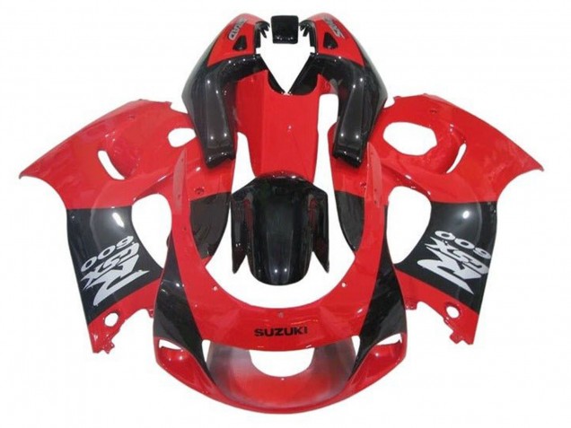 Carenados Moto Suzuki GSXR 600 / GSXR 750 1996-2000 - Rojo Negro Gris Fábrica
