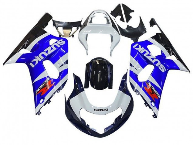 Carenados Moto Suzuki GSXR 600 / GSXR 750 2001-2003 - Blanco Azul Negro Brillante Rojo Fábrica