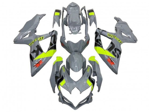 Carenados Moto Suzuki GSXR 600 / GSXR 750 2008-2010 - Nardo Gris Neon Amarillo Negro Rojo Fábrica